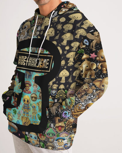 Elephant Collection Men's All-Over Print Hoodie