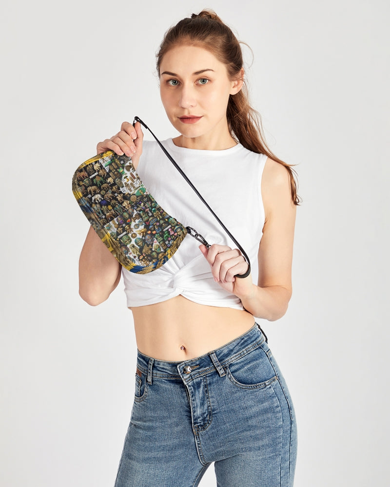 Abstraknyc Petite Canvas Pouch