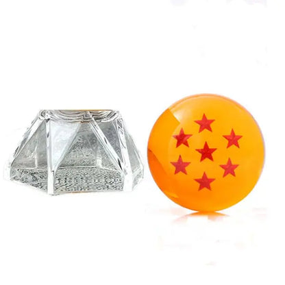 4.3 5.7 Cm Dragon Ball Z Crystal Ball Anime Figure 1 2 3 4 5 6 7 Star Dragon Balls with Stand Collectible Desktop Decoration Toy