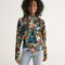 Trendy Abstrak Pattern Women's All-Over Print Hoodie