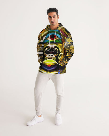 Outer Space Abstrak Men's All-Over Print Hoodie