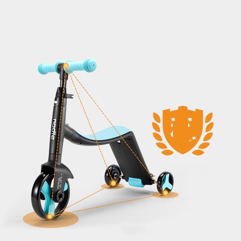 Children's Scooters Slide In Balance