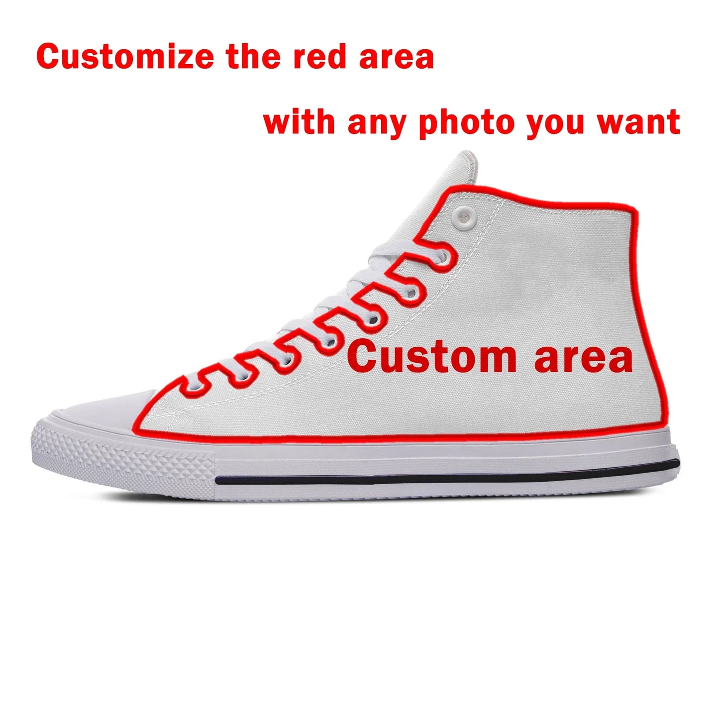 Hot Animal Drummer Show Muppet Drum Novelty Design Fashion Lightweight High Top Cloth Shoes Men Women Casual Breathable Sneakers