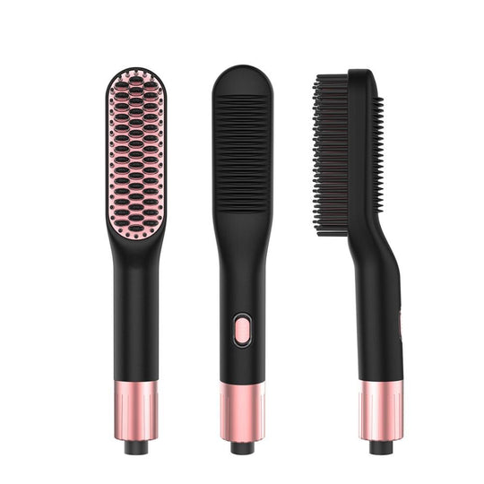 Multifunctional Hair Straightener Brush Hot Comb Straighteners