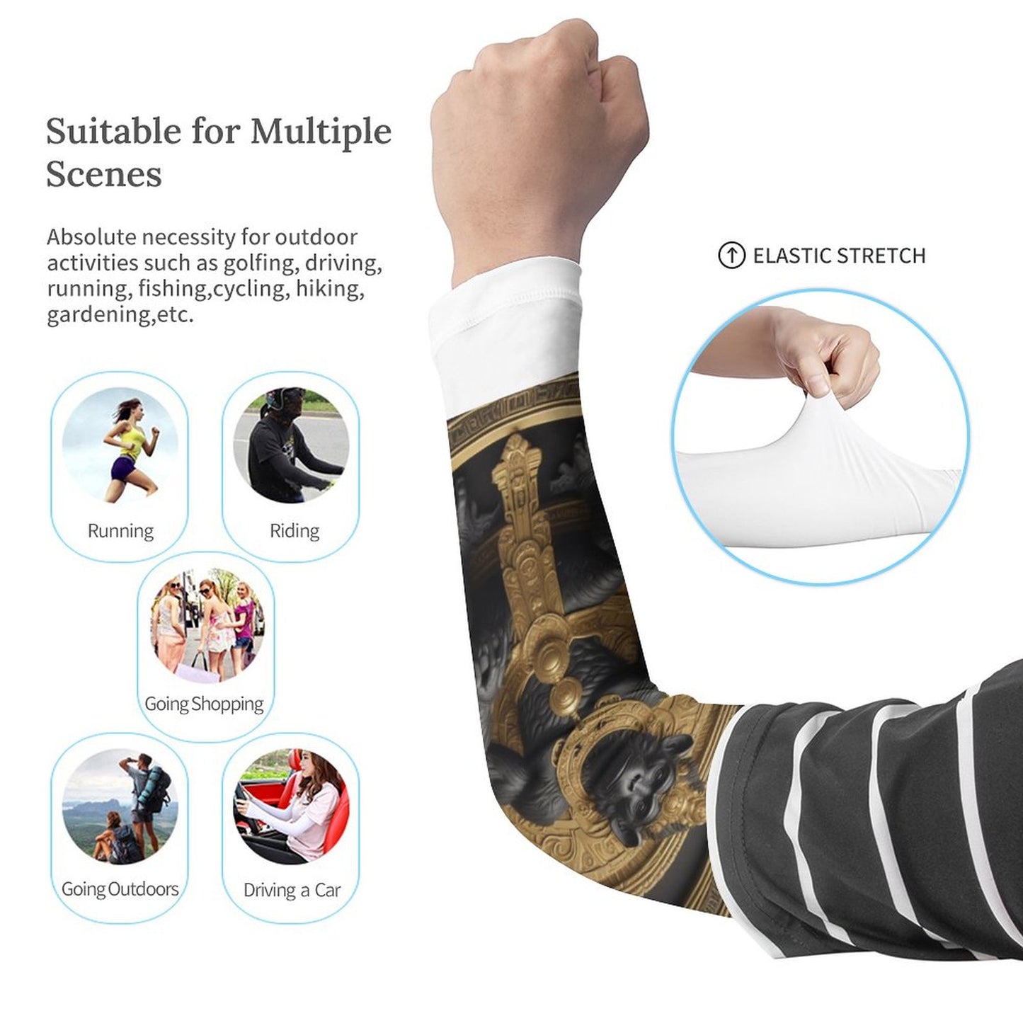 Cooling UV-Proof Arm Sleeves (A Pair)