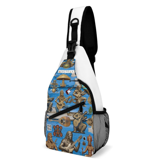 Create Unique Sling Bags with Our durable polyester (All-Over Printing)