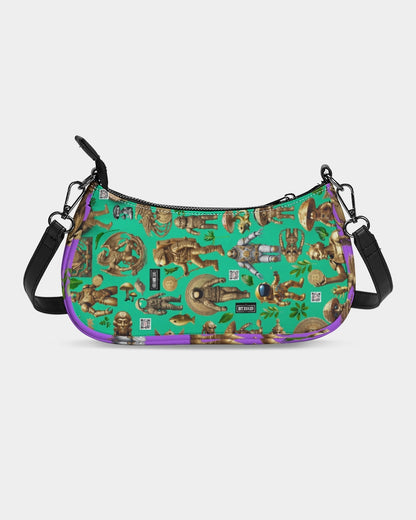 Ancient Abstrak Collection Petite Canvas Pouch