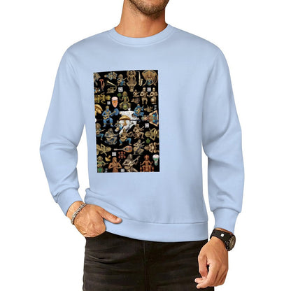 DTF 250gsm Cotton Men's Sweatshirt (Front Printing)