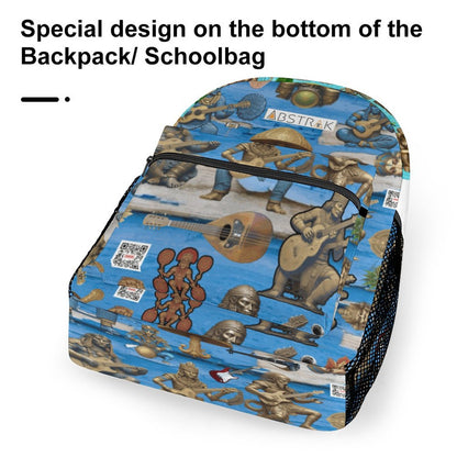 Durable Children's School Backpacks A012 (2 Sites)