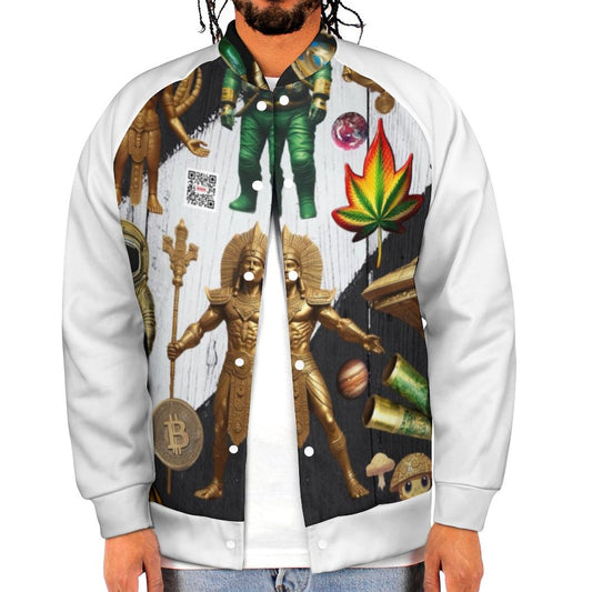 Men's Baseball Jacket (All-Over Printing)