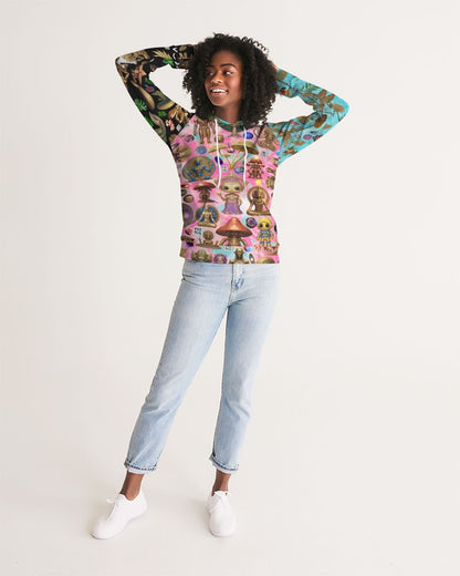 Abstrak dragonfly Women's All-Over Print Hoodie