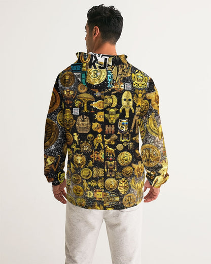 Evil Eye Abtrak Men's All-Over Print Windbreaker