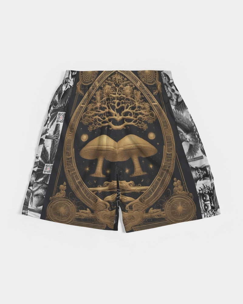 IMG_7080 Men's All-Over Print Jogger Shorts