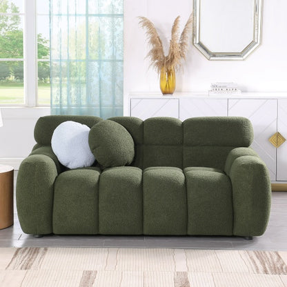 Home Upholstered Sofa Green