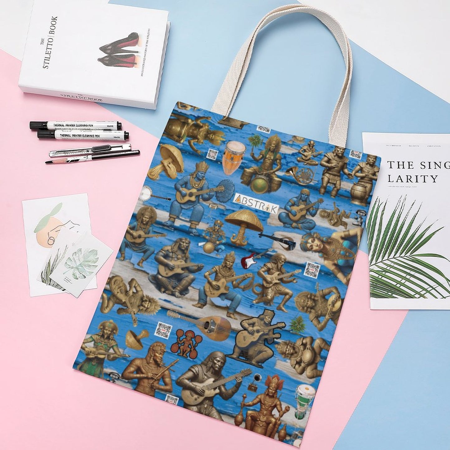 Tote Canvas Bag (Dual-sided Printing)