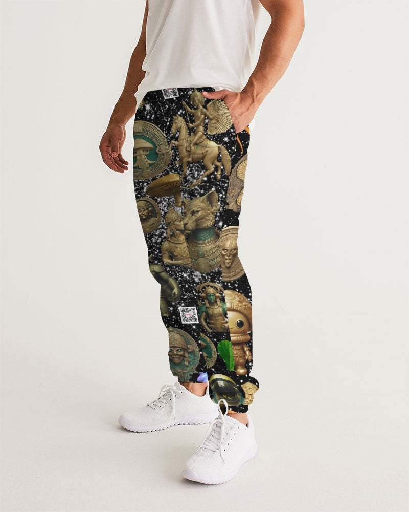 Elephant Collection Men's All-Over Print Track Pants