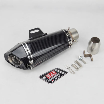 51mm Inlet Universal Motorcycle for Yoshimura Exhaust Muffler FZ1 R6 R15 R3 ZX6R ZX10 Z900 1000 CBR1000 GSXR1000 650 K7 K8 K11