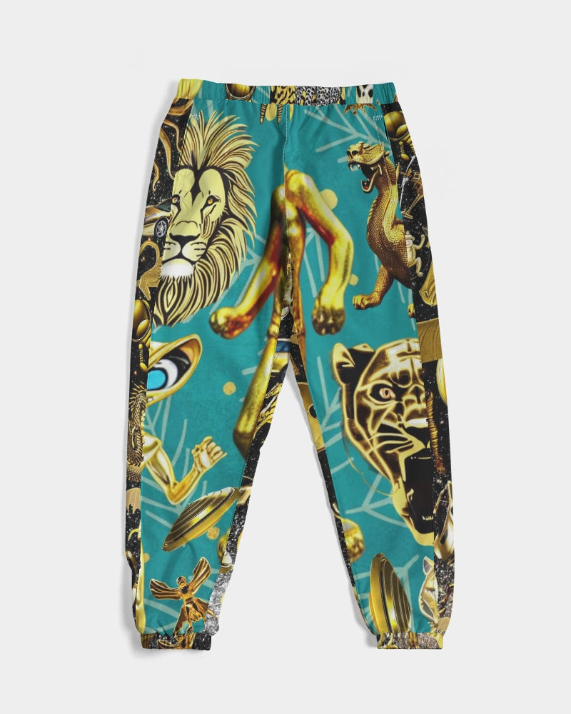 Outer Space Abstrak Men's All-Over Print Track Pants