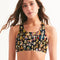 Alien Trendy Abstrak Collection Women's All-Over Print Seamless Sports Bra