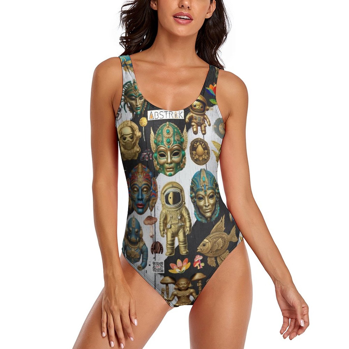 One-Piece Swimsuit LT3190 (All-Over Printing)