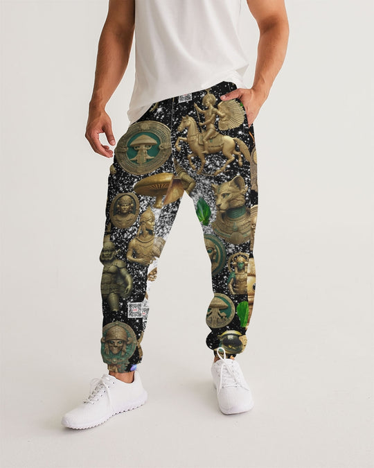 Elephant Collection Men's All-Over Print Track Pants