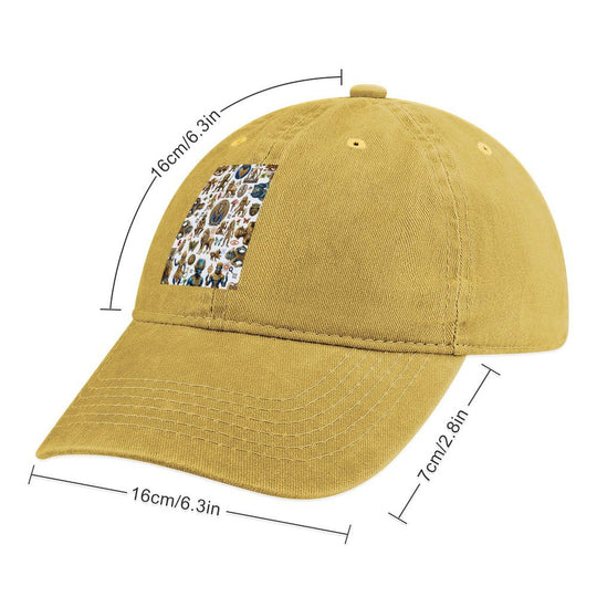 Adjustable Peaked Caps for Men and Women