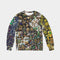 Abstraknyc Men's All-Over Print Classic French Terry Crewneck Pullover