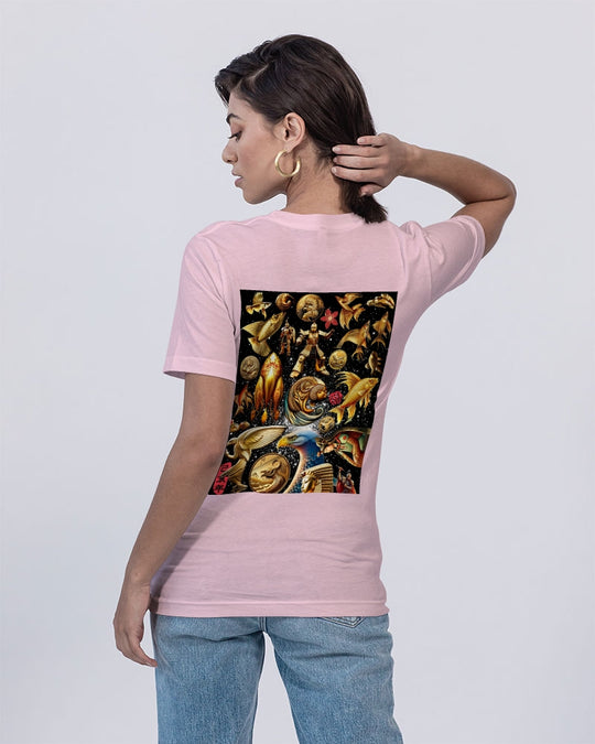 Trendy Abstrak Pattern Unisex Jersey Tee | Bella + Canvas