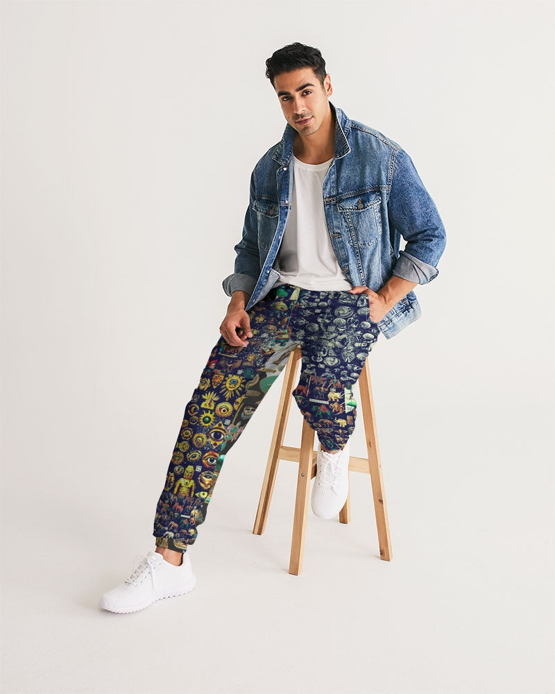 Abstraknyc Men's All-Over Print Track Pants