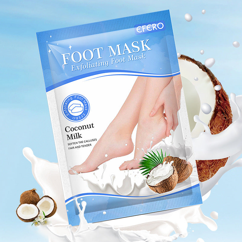 2024 New Exfoliating Foot Mask Foot SPA Pedicure Socks Removing Dead Skin Whitening Heels Feet Peeling Anti Cracked Foot Skin Care