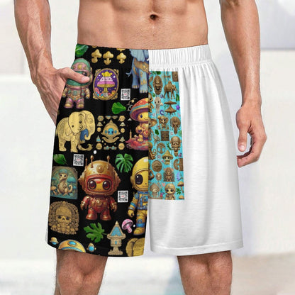 170gsm Pajama Shorts for Men LM012 (All-Over Printing)