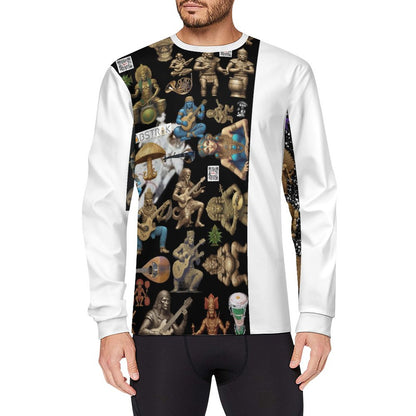 Men's Workout Top Long Sleeve DS017 (All-Over Printing)