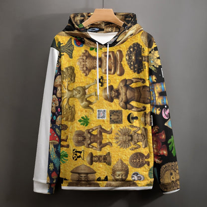 230gsm Men's Cool Hoodie with Double-layer Cap (All-Over Printing)