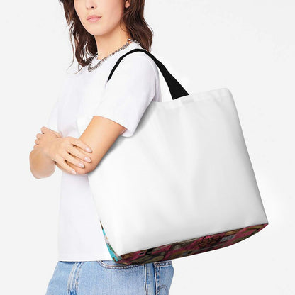 Large One Shoulder Shopping Bag (All-Over Printing)