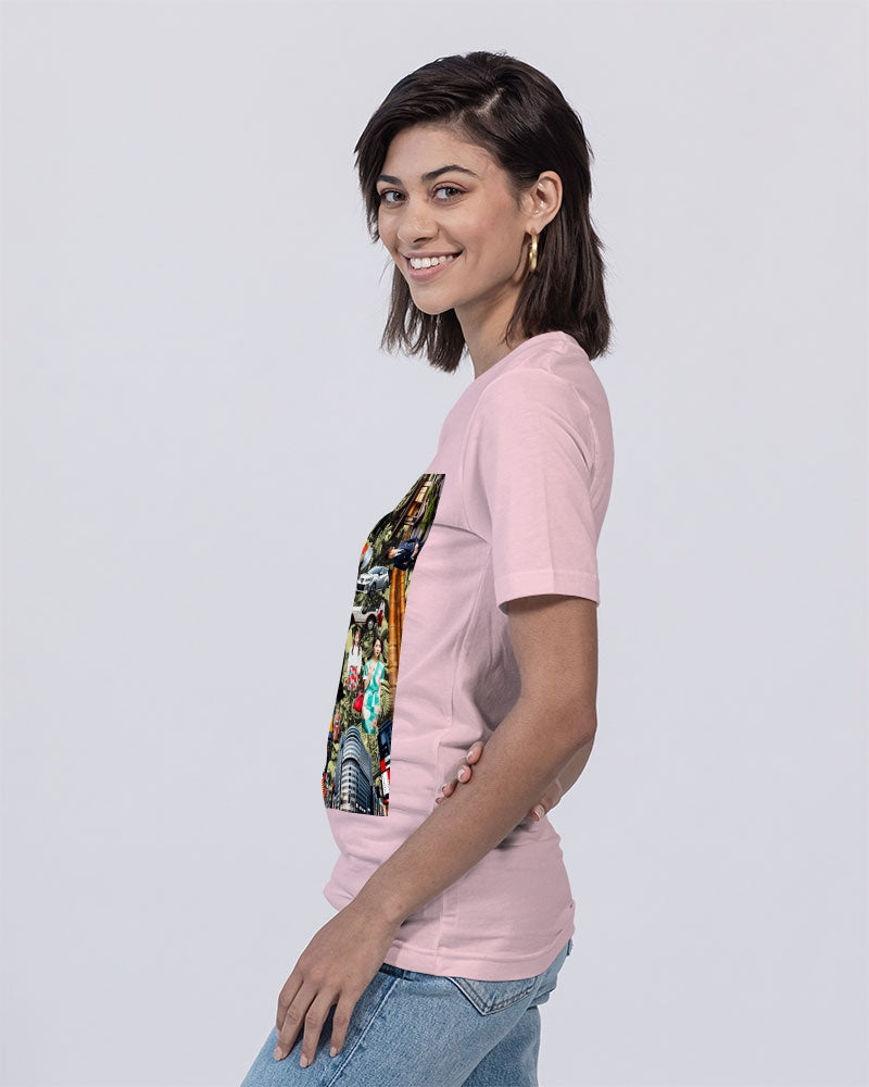 Trendy Abstrak Pattern Unisex Jersey Tee | Bella + Canvas