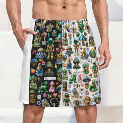 170gsm Pajama Shorts for Men LM012 (All-Over Printing)