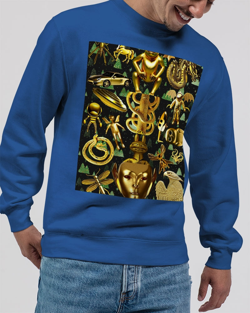 Outer Space Abstrak Unisex Premium Crewneck Sweatshirt | Lane Seven