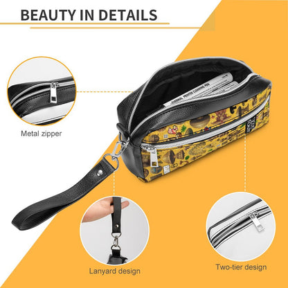 Versatile Cosmetic Bag & Pencil Case Pouch