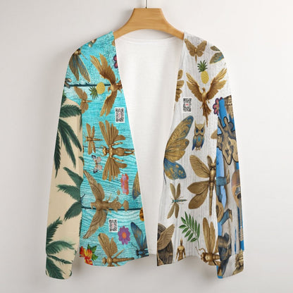 Long Sleeve Drop Shoulder Open Shirt NZ055 (All-Over Printing)