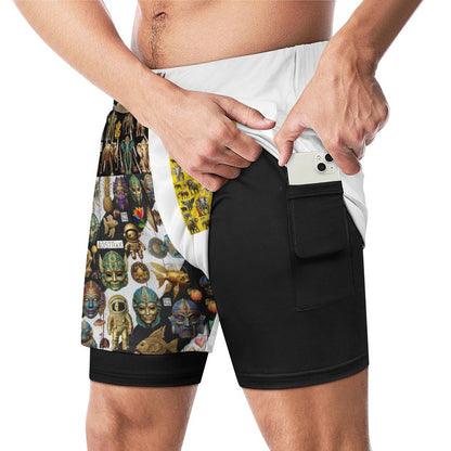 Men Beach Shorts with 4 Pockets DS076