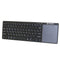 Zoweetek k12bt-1 Mini Wireless Bluetooth Keyboard Russian English Spanish Touchpad For Smart Tv Box Pc Android Phone Pad