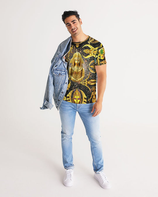 Ancient Abstrak Men's All-Over Print Tee