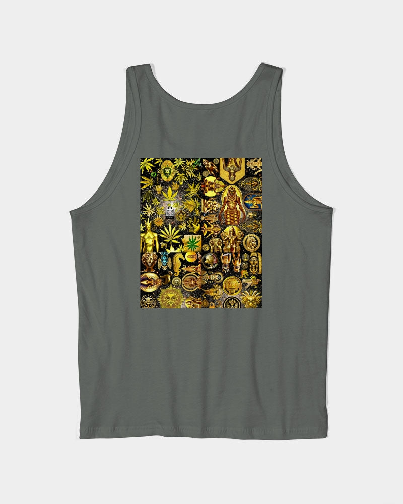 Ancient Abstrak Unisex Jersey Tank | Bella + Canvas