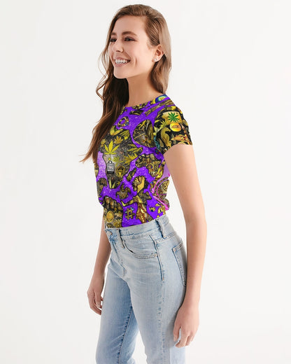 Ancient Abtsrak Women's All-Over Print Tee