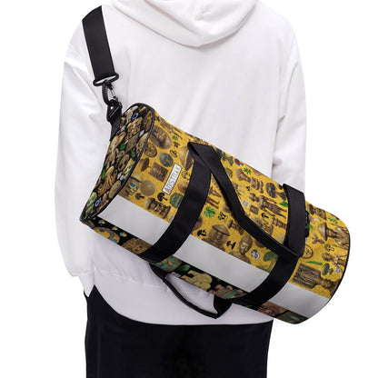 Cylindrical Gym Bag Q006