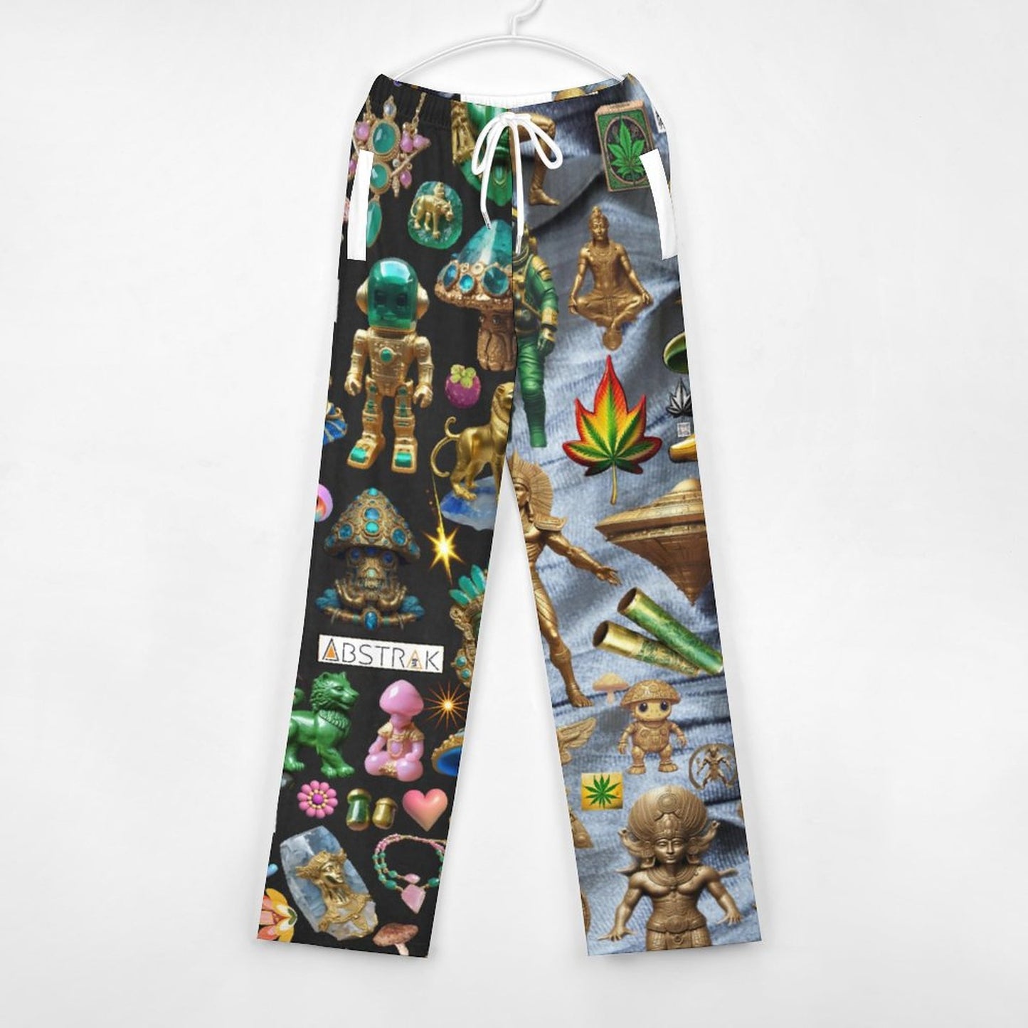 Men's Home Pajamas Pants EEP (All-Over Printing)