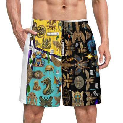 170gsm Pajama Shorts for Men LM012 (All-Over Printing)