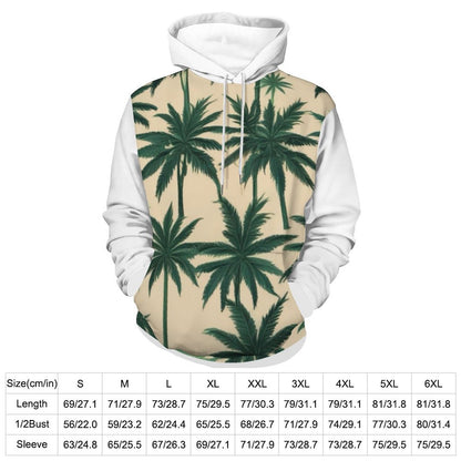 230gsm Men's Cool Hoodie with Double-layer Cap (All-Over Printing)