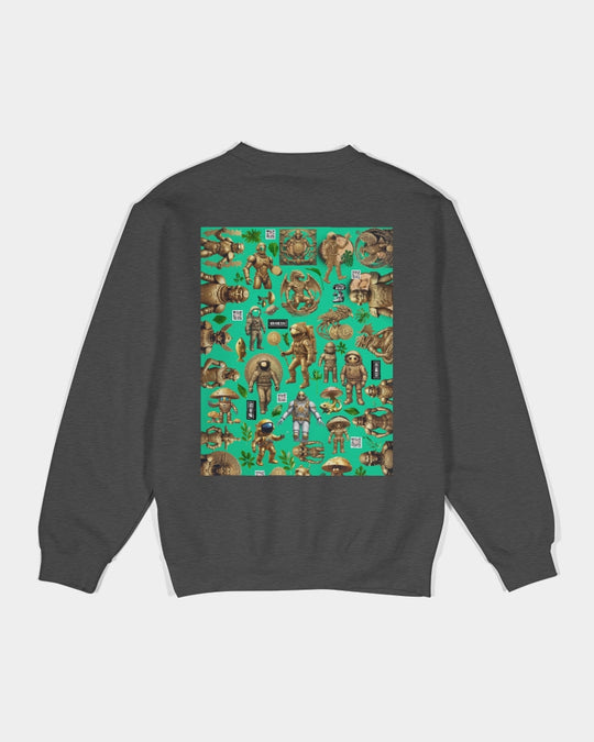 Ancient Abstrak Collection Unisex Premium Crewneck Sweatshirt | Lane Seven