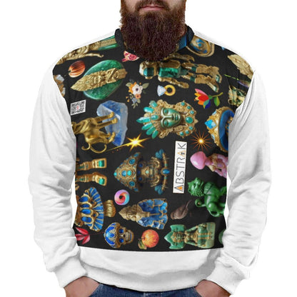 250gsm Round Neck Men's Sweatshirt 4T35 (All-Over Printing)